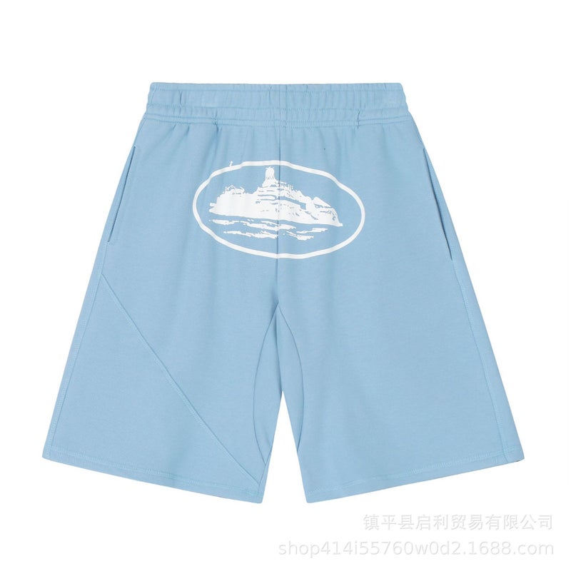 جاكيت دنيم كاجوال غير محدد من ماركة كورتز عالية الجودة بشعار ألكاتراز المطرز - Image 1